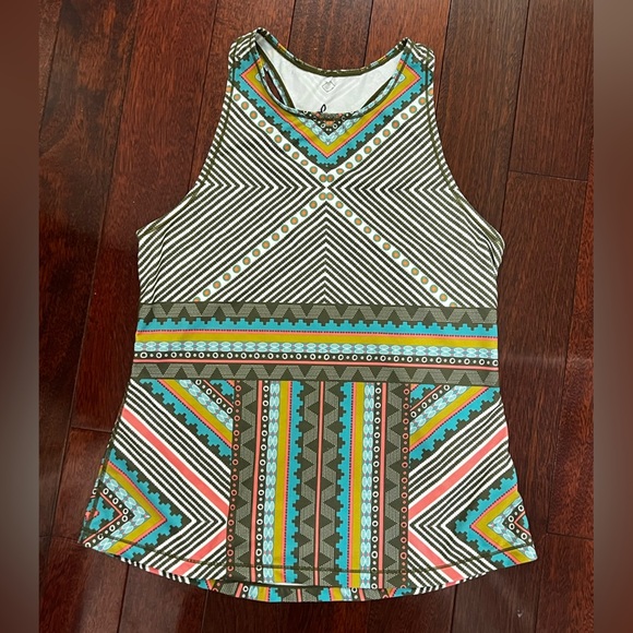 Prana Tribal Print Sleeveless Top - Picture 1 of 4